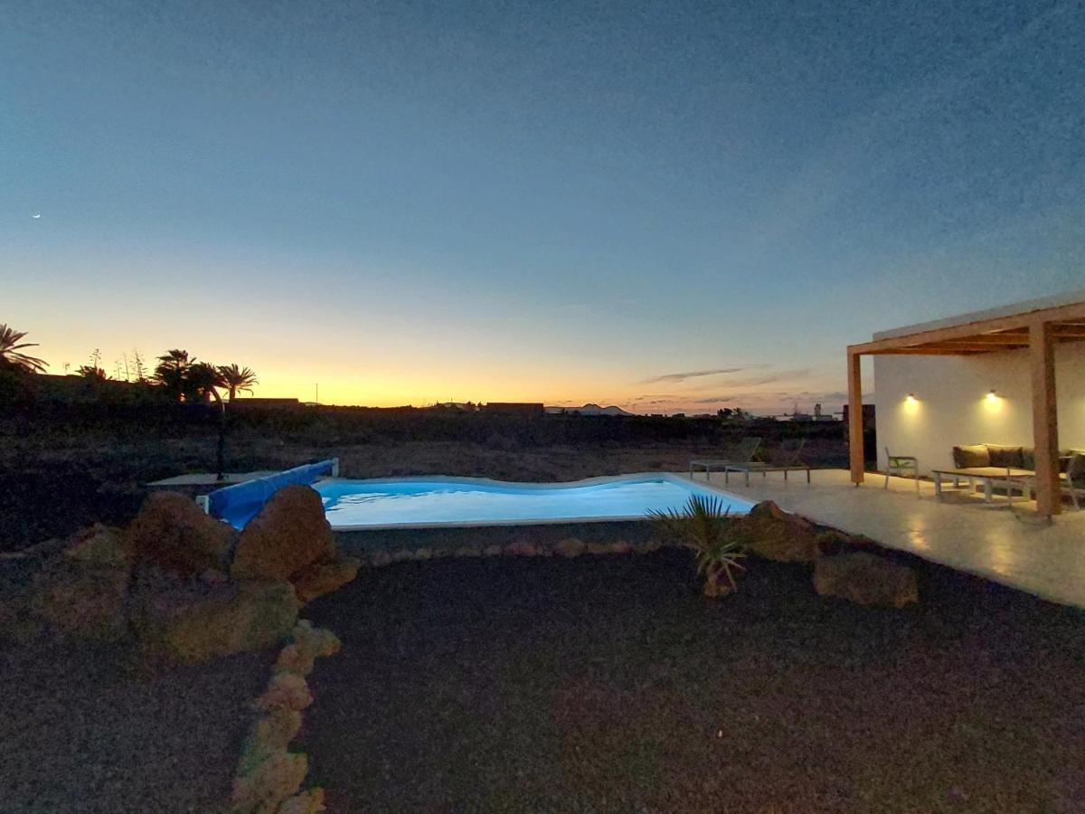 Villa Tabaiba En Lajares Con Piscina Buitenkant foto