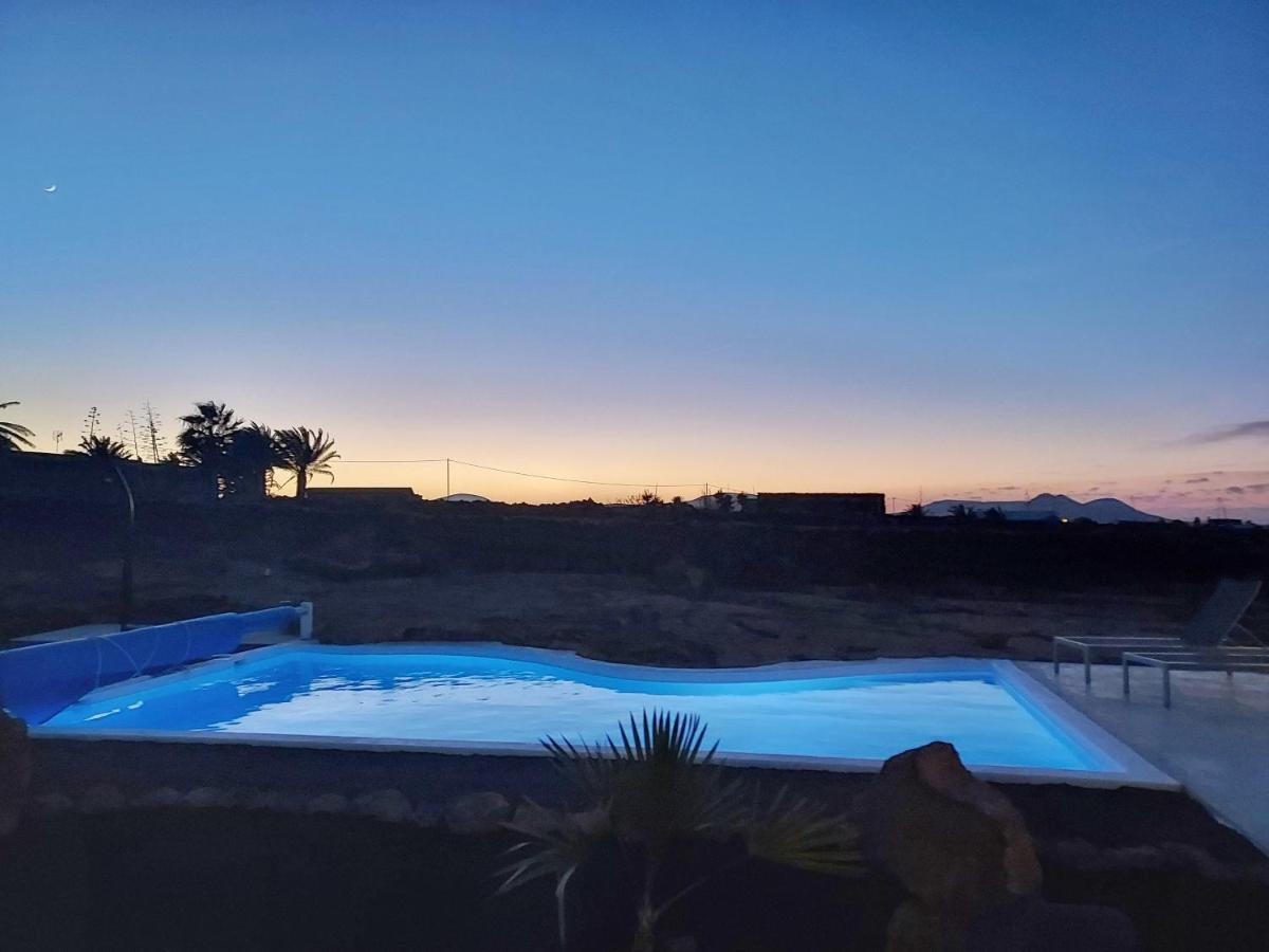 Villa Tabaiba En Lajares Con Piscina Buitenkant foto