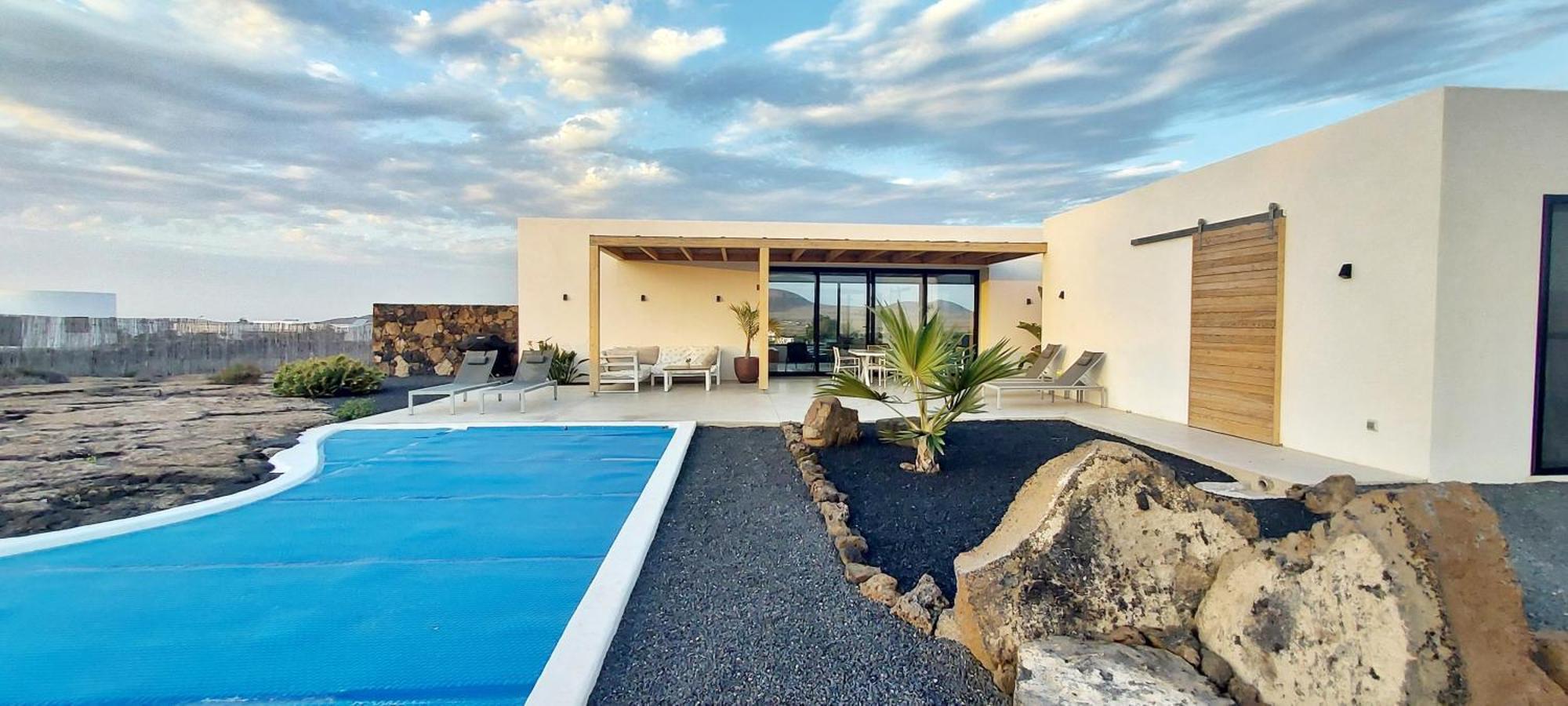Villa Tabaiba En Lajares Con Piscina Buitenkant foto