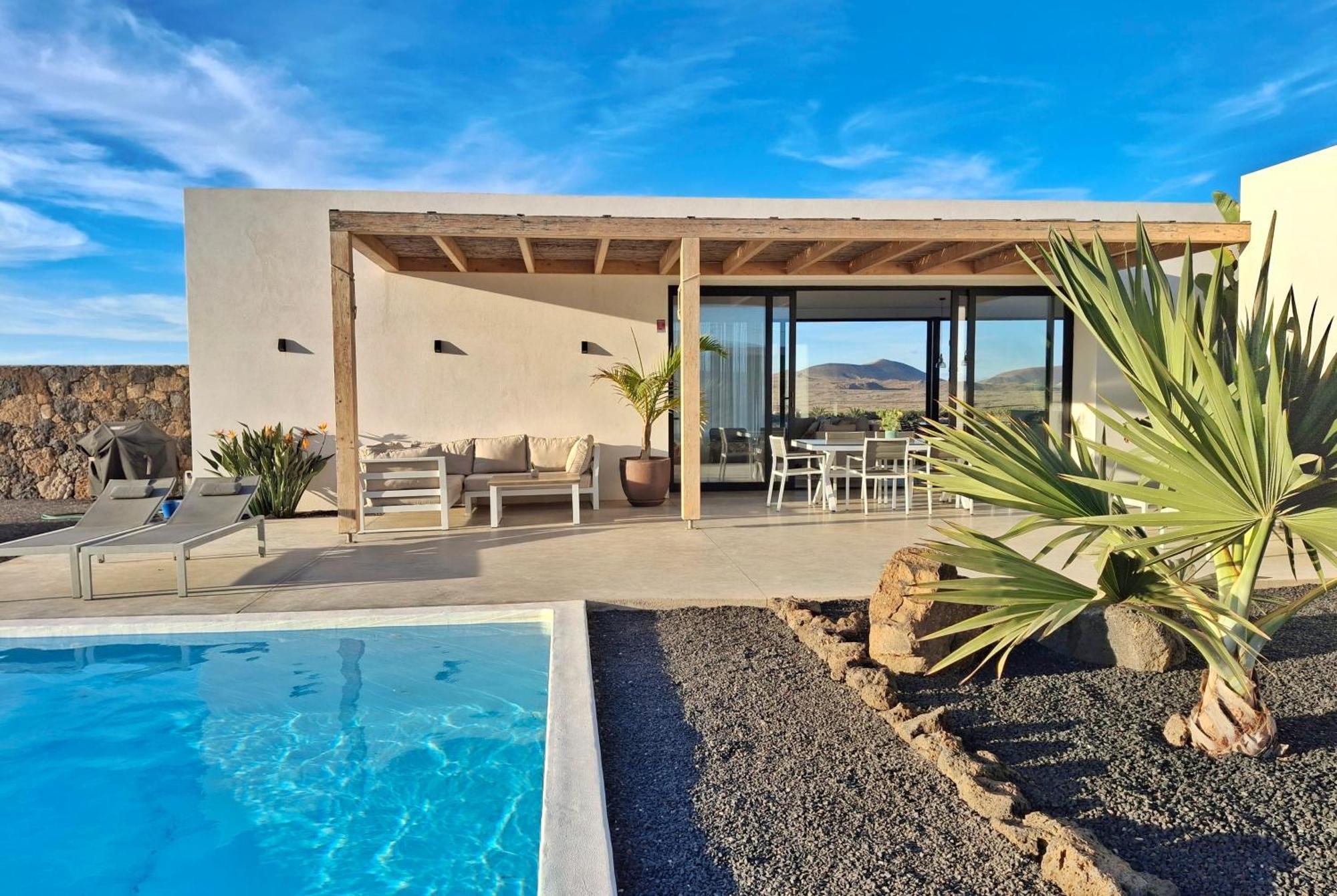 Villa Tabaiba En Lajares Con Piscina Buitenkant foto