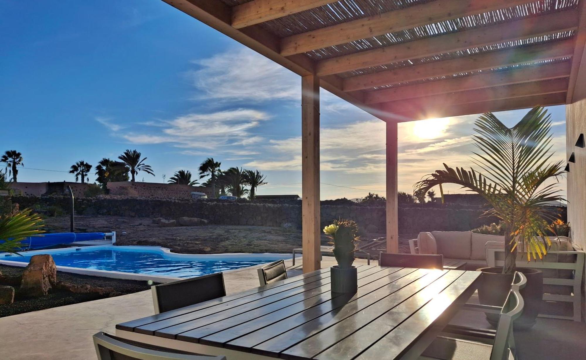 Villa Tabaiba En Lajares Con Piscina Buitenkant foto